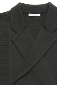 YASHIKI    Akiugumo Knit Jacket（秋雲）YSK-26AW-KN07 BLACK