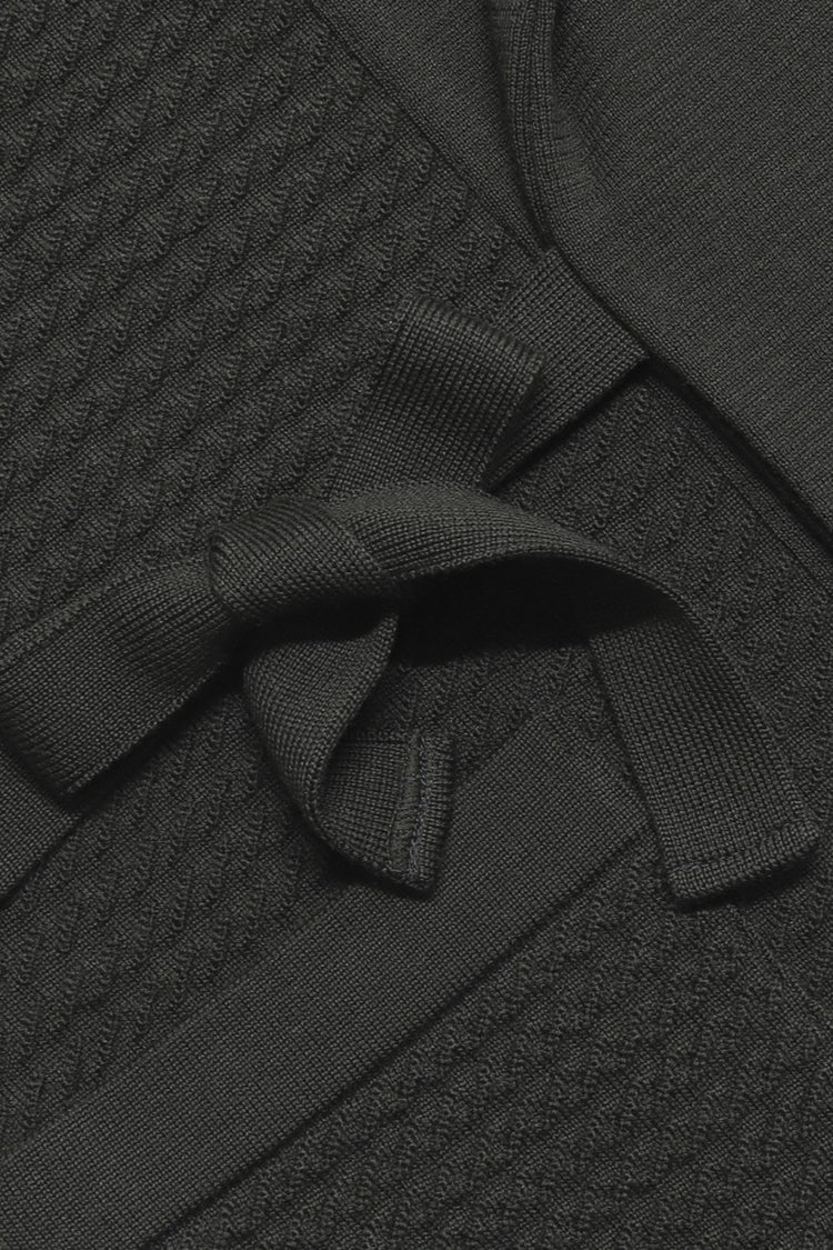 YASHIKI    Akiugumo Knit Jacket（秋雲）YSK-26AW-KN07 BLACK