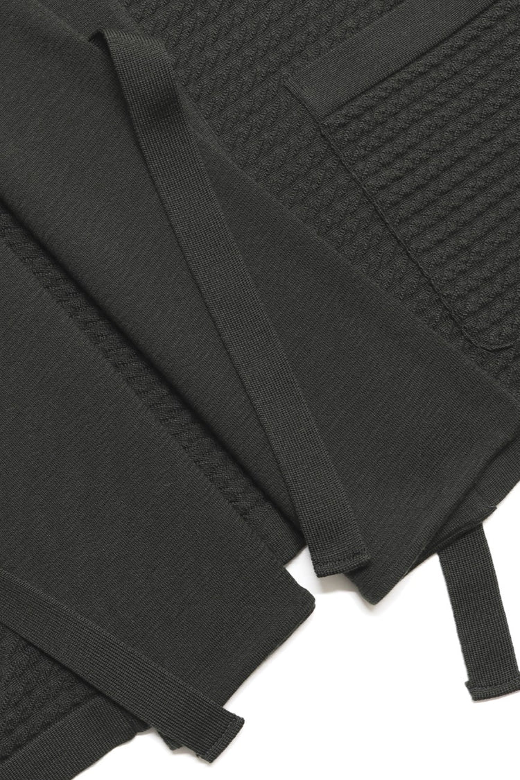 YASHIKI    Akiugumo Knit Jacket（秋雲）YSK-26AW-KN07 BLACK