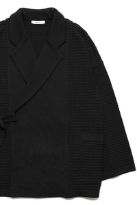 YASHIKI    Akiugumo Knit Jacket（秋雲）YSK-26AW-KN07 BLACK