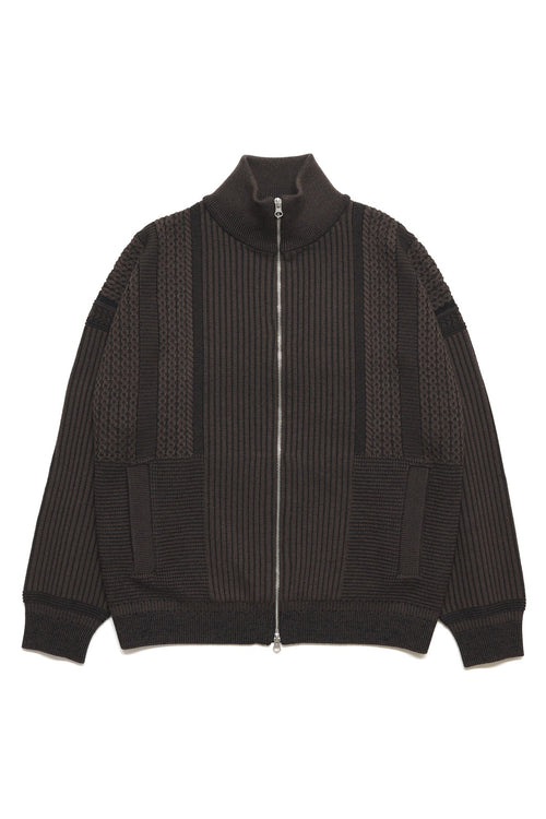 YASHIKI    Akiiro Drivers Knit （秋色）YSK-26AW-KN09 BROWN