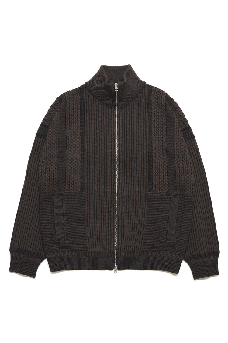 YASHIKI    Akiiro Drivers Knit （秋色）YSK-26AW-KN09 BROWN