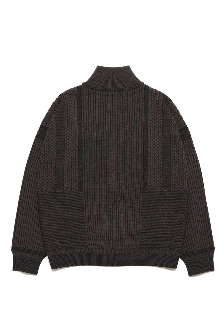 YASHIKI    Akiiro Drivers Knit （秋色）YSK-26AW-KN09 BROWN