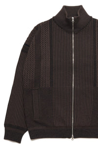 YASHIKI    Akiiro Drivers Knit （秋色）YSK-26AW-KN09 BROWN