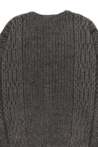 YASHIKI  Sekkei mohair Cardigan（雪景） BROWN