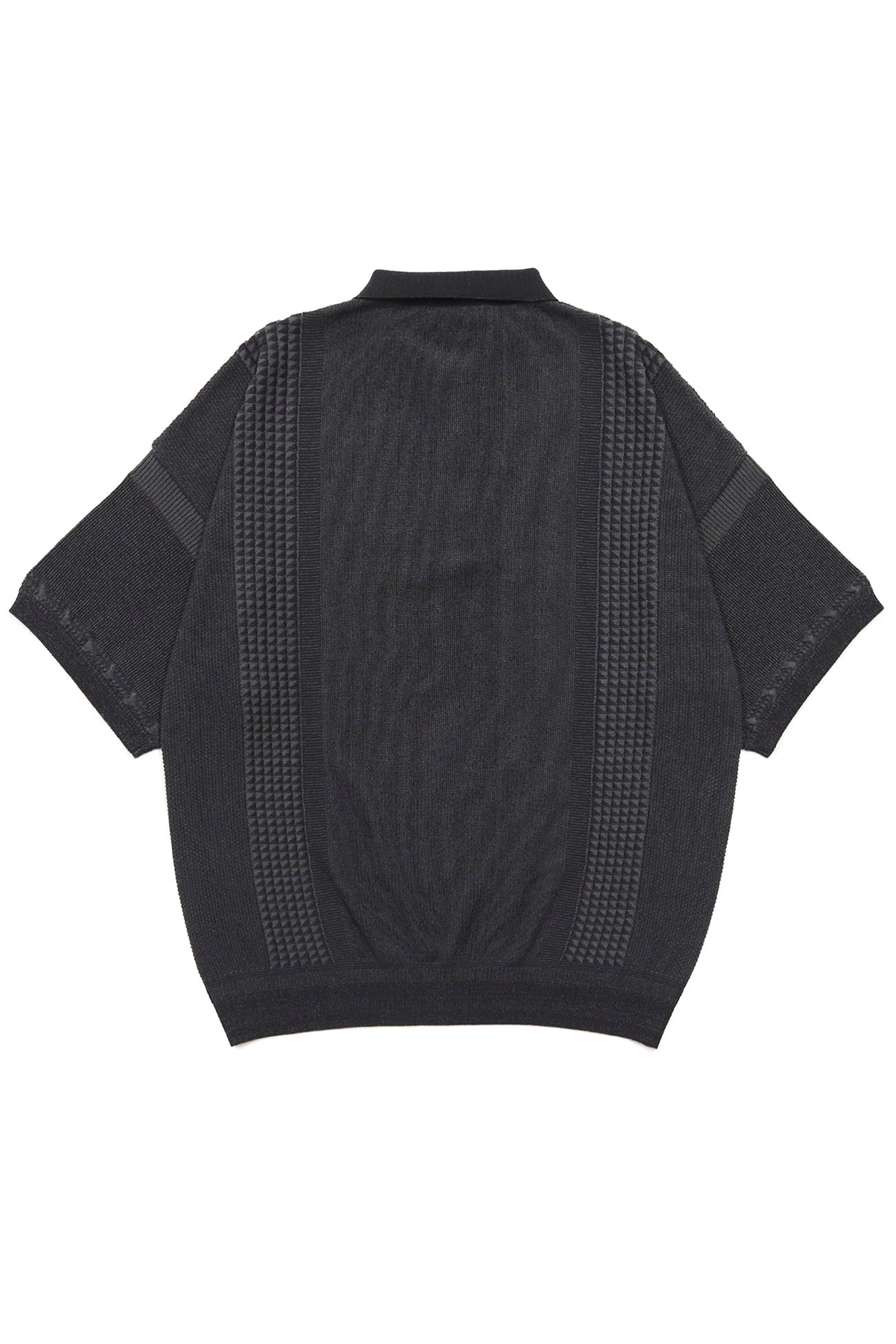 新品 YASHIKI【26SS】Aotsuyu Knit Polo(BLACK) YASHIKI Aotsuyu Knit Polo (YSK-26SS-KN11 BLACK) – CASDAY