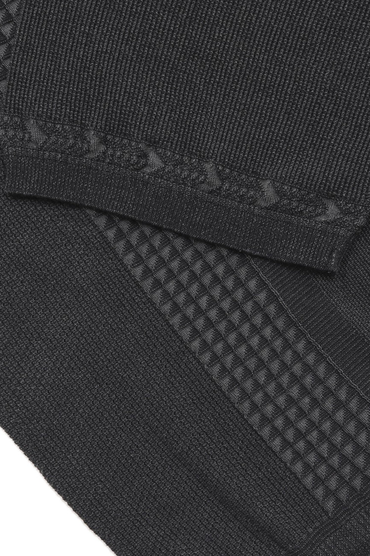 YASHIKI    Aotsuyu Knit Polo（青梅雨）YSK-26SS-KN11 BLACK
