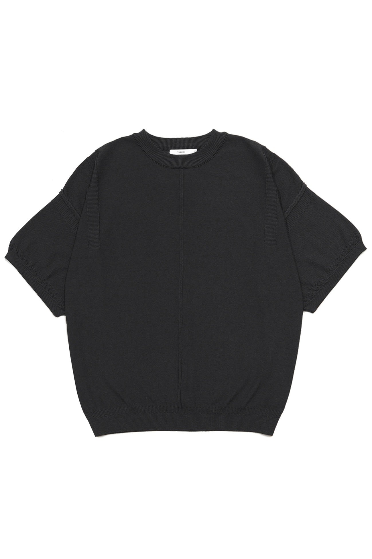 YASHIKI Aotsuyu Knit Polo（青梅雨）YSK-26SS-KN11 BLACK – CASDAY