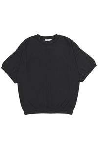 YASHIKI Mebuki S/S Knit (Sprouting) YSK-26SS-KN12 BLACK