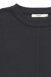 YASHIKI    Mebuki S/S Knit （芽吹き）YSK-26SS-KN12 CHARCOAL