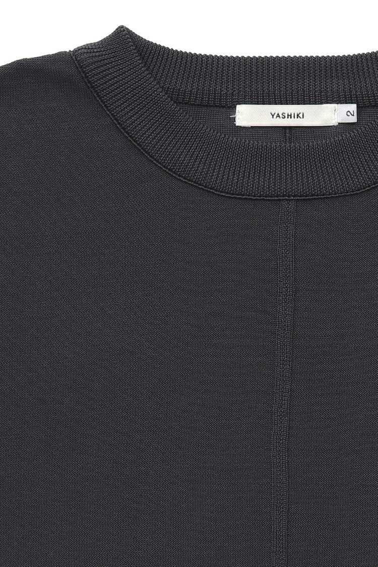 YASHIKI    Mebuki S/S Knit （芽吹き）YSK-26SS-KN12 CHARCOAL