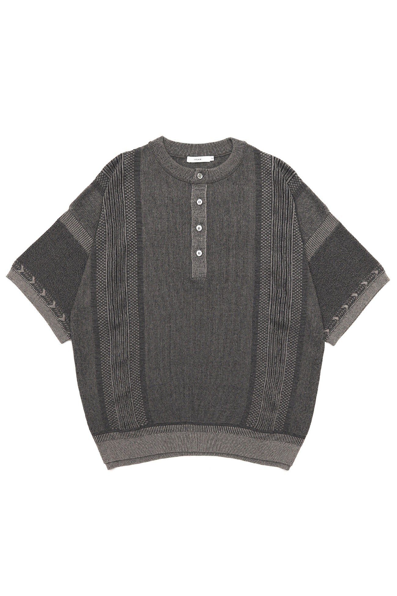 YASHIKI Kanto Zip Polo (Winter) YSK-26SS-KN06 BLACK – CASDAY