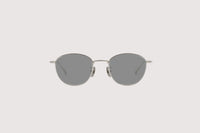 NOCHINO OPTICAL KOUGETSU #1. PLUTINUM SILVER × CLEAR TO D.GREY (Photochromic Model)