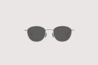 NOCHINO OPTICAL KOUGETSU #1. PLUTINUM SILVER × CLEAR TO D.GREY (Photochromic Model)
