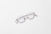 NOCHINO OPTICAL  KOUGETSU #1. PLUTINUM SILVER × CLEAR TO D.GREY (調光モデル)