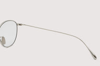 NOCHINO OPTICAL KOUGETSU #1. PLUTINUM SILVER × CLEAR TO D.GREY (Photochromic Model)