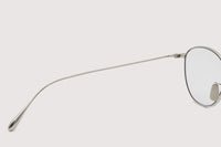 NOCHINO OPTICAL  KOUGETSU #1. PLUTINUM SILVER × CLEAR TO D.GREY (調光モデル)