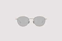 NOCHINO OPTICAL  KOUGETSU #1. PLUTINUM SILVER × CLEAR to D.GREY (調光)