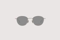 NOCHINO OPTICAL  KOUGETSU #1. PLUTINUM SILVER × CLEAR to D.GREY (調光)