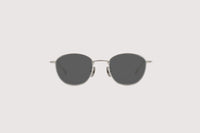 NOCHINO OPTICAL  KOUGETSU #1. PLUTINUM SILVER × CLEAR to D.GREY (調光)
