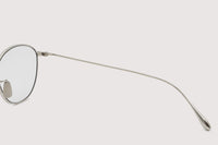 NOCHINO OPTICAL  KOUGETSU #1. PLUTINUM SILVER × CLEAR to D.GREY (調光)