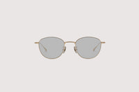 NOCHINO OPTICAL KOUGETSU #3. CHAMPAGNE GOLD × CLEAR TO D.GREY (Photochromic Model)