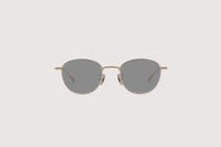 NOCHINO OPTICAL KOUGETSU #3. CHAMPAGNE GOLD × CLEAR TO D.GREY (Photochromic Model)