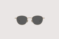 NOCHINO OPTICAL KOUGETSU #3. CHAMPAGNE GOLD × CLEAR TO D.GREY (Photochromic Model)