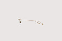 NOCHINO OPTICAL KOUGETSU #3. CHAMPAGNE GOLD × CLEAR TO D.GREY (Photochromic Model)