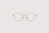 NOCHINO OPTICAL  KOUGETSU #3. CHAMPAGNE GOLD × CLEAR TO D.GREY (調光モデル)