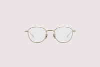 NOCHINO OPTICAL KOUGETSU #3. CHAMPAGNE GOLD × CLEAR TO D.GREY (Photochromic Model)