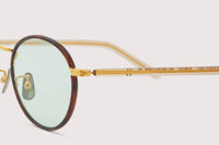 NOCHINO OPTICAL / KYOKUSUI #3. RICH AMBER & CHAMPAGNE GOLD × GREY GREEN TO D.GREY (調光モデル)