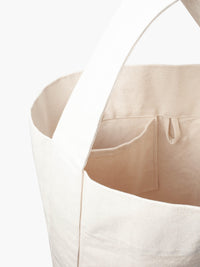 Kaan　BUCKET TOTE (CORE) COTTON NATURAL