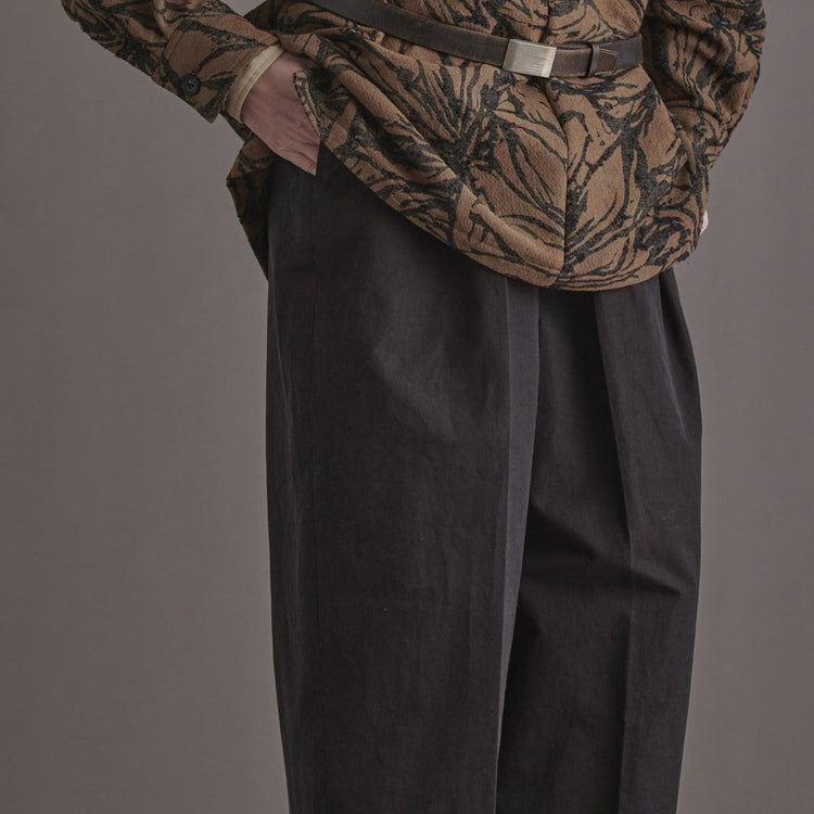 HAVERSACK / 80/2 Chambray Baggy Pants