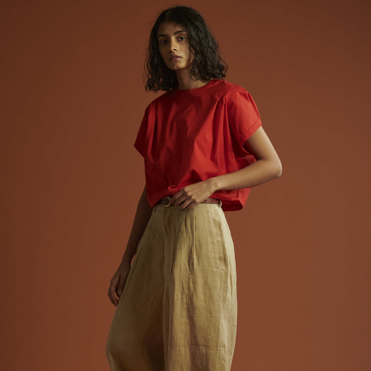 HAVERSACK / WOMEN'S ウルティマ天竺　ドルマンクルーTシャツ