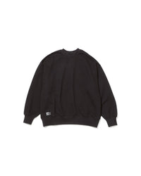 FreshService / LIGHT OZ CREW NECK SWEAT BLACK
