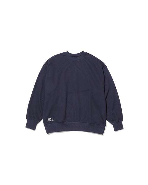 FreshService / LIGHT OZ CREW NECK SWEAT NAVY
