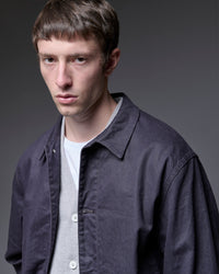 A VONTADE  40's Coverall -C/L Herringbone- VTD-0573-JK EGGPLANT