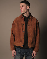 A VONTADE  Type 1 Jacket  -Suede- BLACK