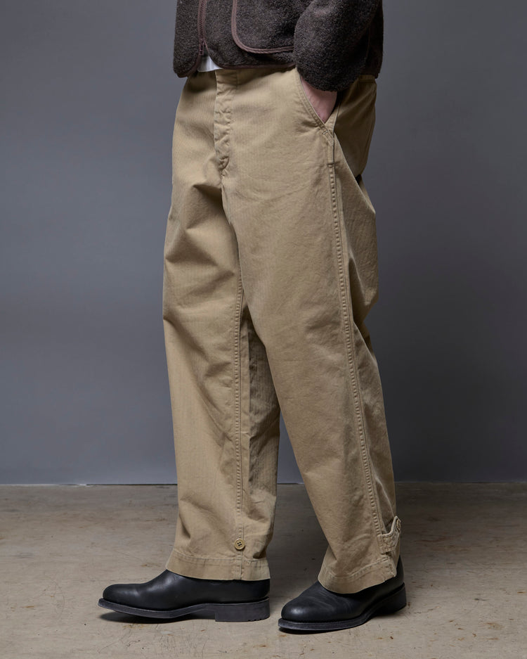 A VONTADE   HBT Field Trousers VTD-0521-PT KHAKI