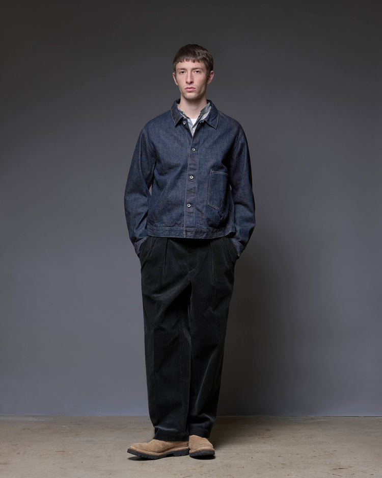A VONTADE   Coal Mine Blouse -13.5oz Denim-VTD-0541-JK2 INDIGO