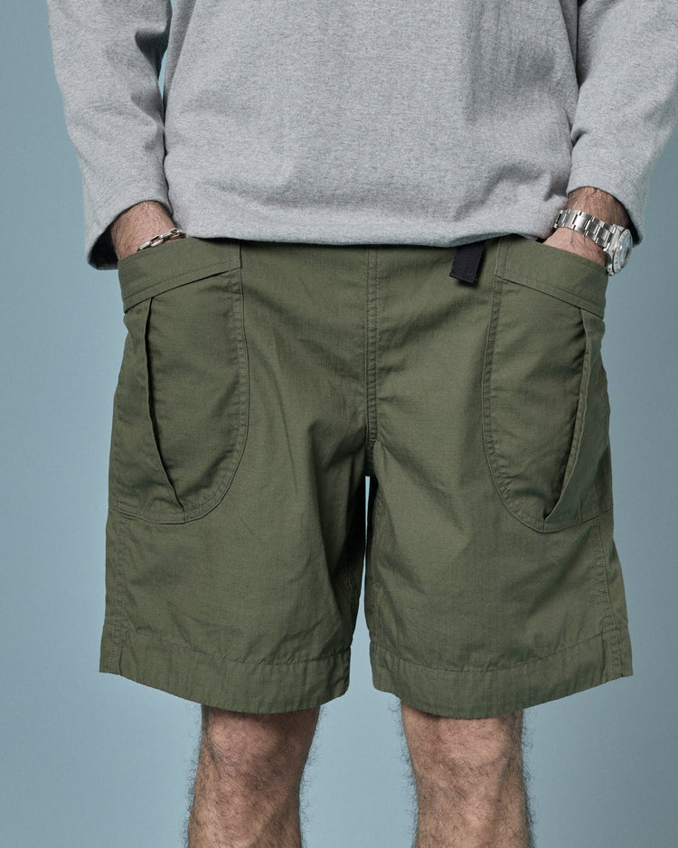 A VONTADE / Fatigue Shorts -SOLID- OLIVE