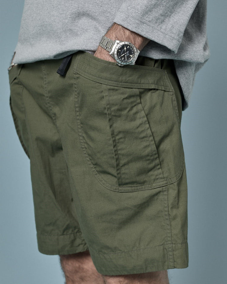 A VONTADE / Fatigue Shorts -SOLID- OLIVE
