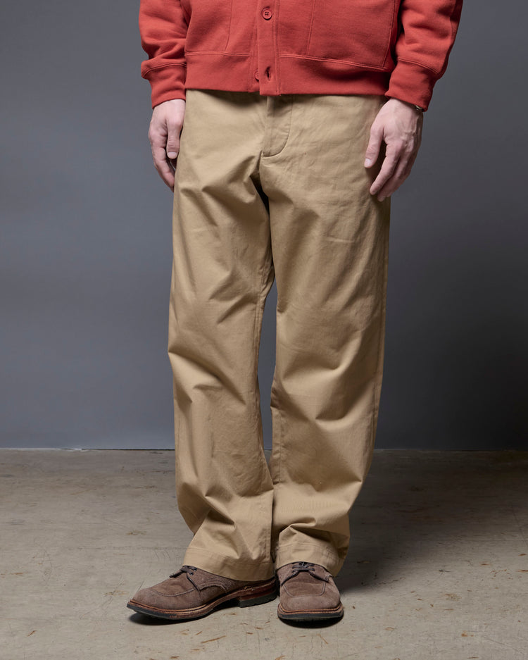 A VONTADE   Type 45 Chino Trousers VTD-0340-PT3 KHAKI