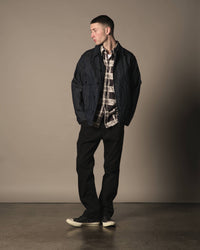 A VONTADE  Naval Utility Jacket - BLACK Denim- #9 BLACK