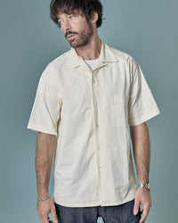 A VONTADE / Open Collar Shirts S/S 0 ECRU