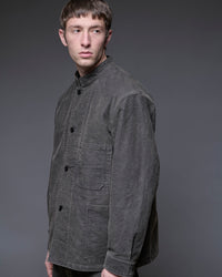 A VONTADE  Stand Collar Work Jacket 11.5oz Natural Slab Denim VTD-0603-JK
