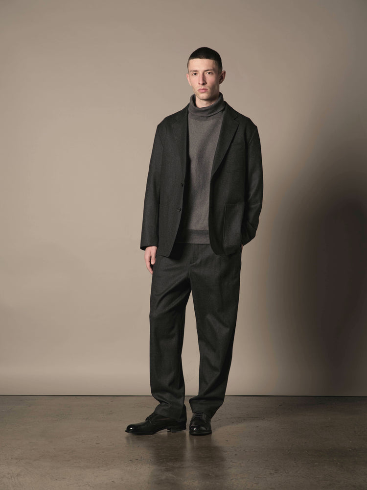 A VONTADE  Turtle Neck Sweat L/S VTD-0441-CS2 10/BLK