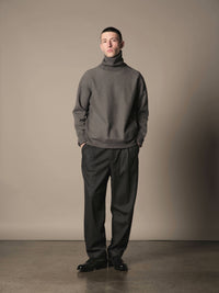 A VONTADE  Turtle Neck Sweat L/S VTD-0441-CS2 CG/CHA