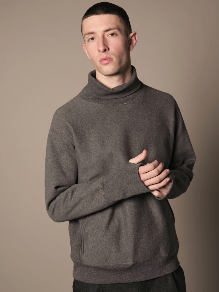 A VONTADE Turtle Neck Sweat L/S VTD-0441-CS2 10/BLK